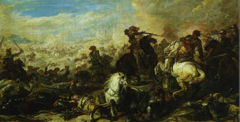 Scena di battaglia